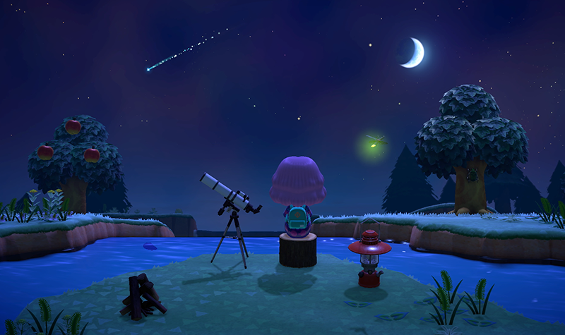 Screener de Animal Crossing, New Horizons