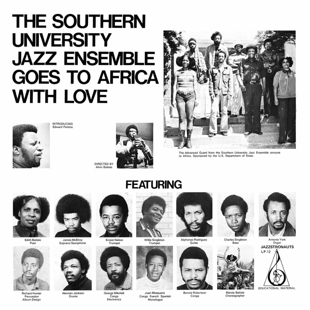 Goes To Africa With Love Southern University Jazz Ensemble